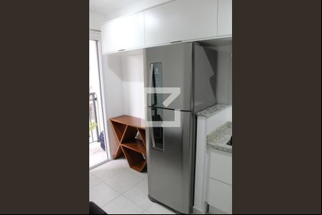 Cozinha/sala de kitnet/studio para alugar com 1 quarto, 28m² em Água Branca, São Paulo