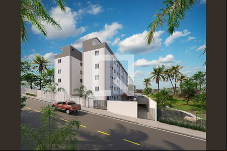 Apartamento à venda com 2 quartos, 103m² em Paquetá, Belo Horizonte