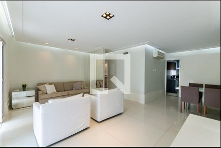 Sala de apartamento para alugar com 2 quartos, 140m² em Boqueirão, Santos