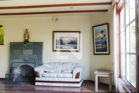 Sala de casa à venda com 4 quartos, 380m² em Itanhangá, Rio de Janeiro