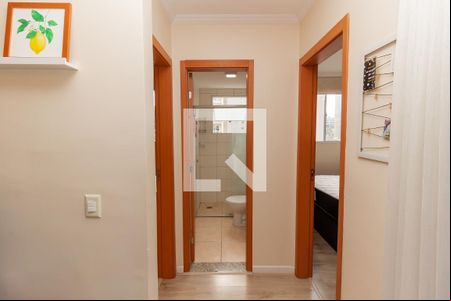 Corredor de apartamento para alugar com 2 quartos, 48m² em Vila Rosa, Novo Hamburgo