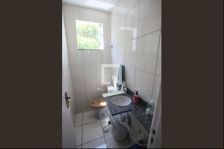 Lavabo de casa à venda com 3 quartos, 122m² em Taquara, Rio de Janeiro