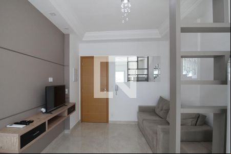 Sala de apartamento para alugar com 1 quarto, 52m² em Parque Campolim, Sorocaba