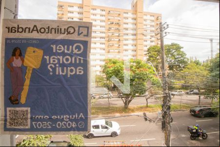 Vista do Quarto de apartamento para alugar com 1 quarto, 116m² em Jardim do Salso, Porto Alegre