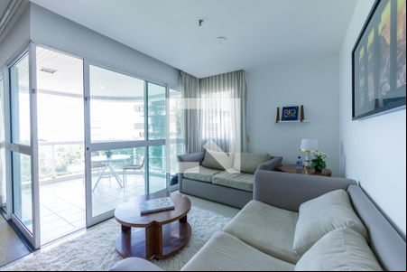Sala de apartamento à venda com 1 quarto, 48m² em Barra da Tijuca, Rio de Janeiro
