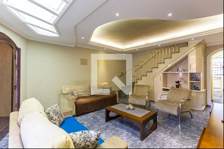 Sala de casa à venda com 4 quartos, 297m² em Jardim Marek, Santo André