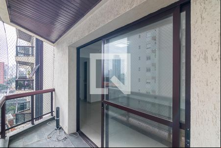 Varanda da Sala de apartamento para alugar com 3 quartos, 142m² em Centro, Santo André