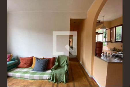 Sala de apartamento à venda com 1 quarto, 56m² em Santa Teresa, Rio de Janeiro