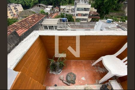 Varanda de apartamento à venda com 1 quarto, 56m² em Santa Teresa, Rio de Janeiro