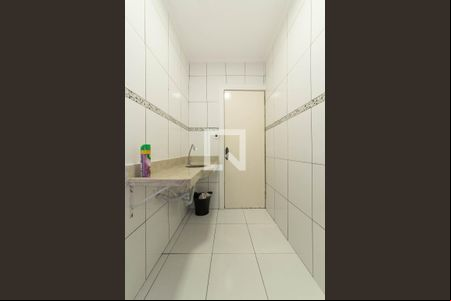 Lavabo da Sala de casa para alugar com 3 quartos, 109m² em Vila Guarani, Mauá