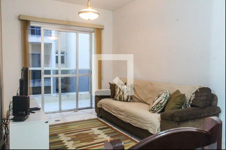 Sala de apartamento para alugar com 2 quartos, 70m² em Jardim Vitoria, Guarujá