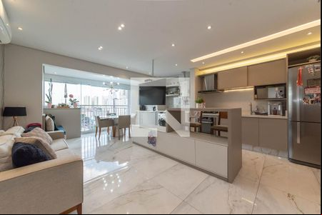 Sala de apartamento à venda com 2 quartos, 70m² em Santa Paula, São Caetano do Sul