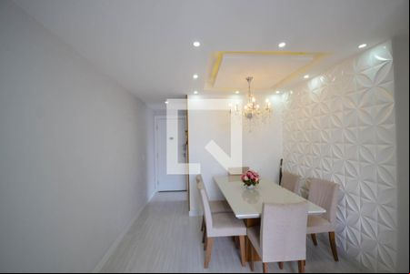 Sala de apartamento para alugar com 3 quartos, 64m² em Jardim Jasmim, Nova Iguaçu