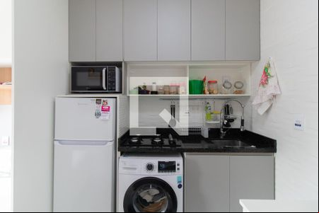 Cozinha de kitnet/studio à venda com 1 quarto, 18m² em Cidade Baixa, Porto Alegre