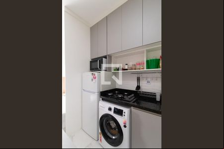 Cozinha de kitnet/studio à venda com 1 quarto, 18m² em Cidade Baixa, Porto Alegre
