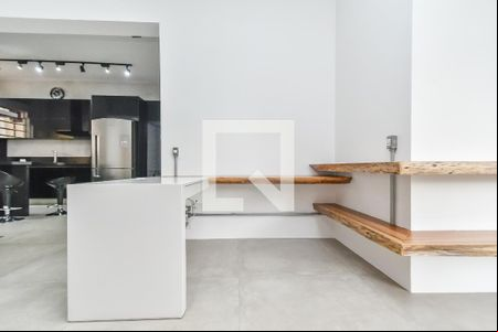 Sala de apartamento à venda com 1 quarto, 103m² em Higienópolis, São Paulo