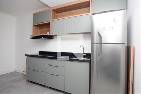 Studio - Cozinha de kitnet/studio à venda com 1 quarto, 27m² em Centro Histórico, Porto Alegre