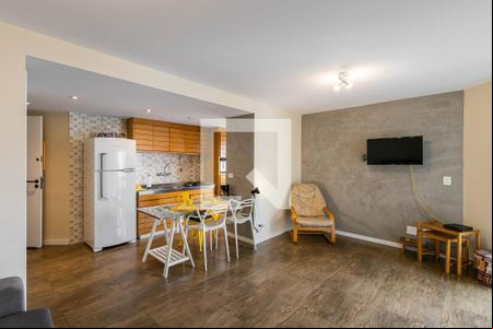Sala de apartamento para alugar com 1 quarto, 56m² em Pinheiros, São Paulo