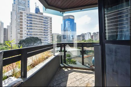 Varanda  de apartamento à venda com 1 quarto, 48m² em Cidade Monções, São Paulo