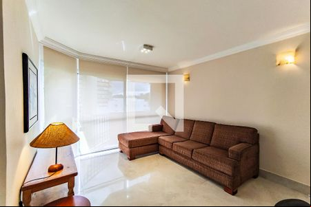 Sala de apartamento para alugar com 1 quarto, 45m² em Real Parque, São Paulo