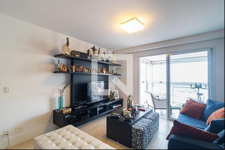 Sala de apartamento à venda com 2 quartos, 78m² em Alto de Pinheiros, São Paulo
