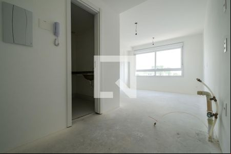 Cozinha de kitnet/studio à venda com 1 quarto, 27m² em Partenon, Porto Alegre