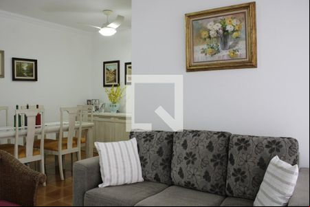 Sala de apartamento para alugar com 2 quartos, 65m² em Jardim Três Marias, Guarujá