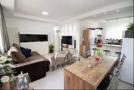Sala de apartamento à venda com 3 quartos, 86m² em Parque das Industrias, Betim