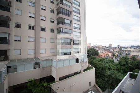 Vista Varanda da Sala de apartamento para alugar com 2 quartos, 62m² em Vila Mangalot, São Paulo