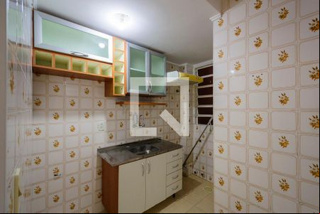 Cozinha de kitnet/studio à venda com 1 quarto, 37m² em Cidade Baixa, Porto Alegre