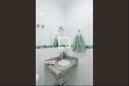 Lavabo de casa de condomínio à venda com 3 quartos, 140m² em Campestre, Santo André