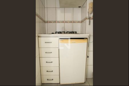 Cozinha de kitnet/studio à venda com 1 quarto, 28m² em Méier, Rio de Janeiro