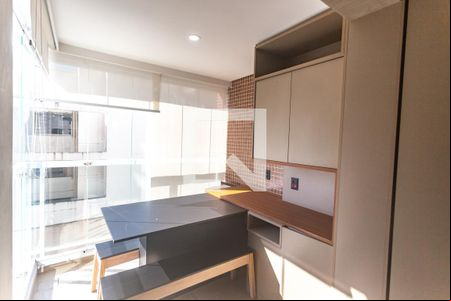 Varanda quarto de kitnet/studio à venda com 1 quarto, 36m² em Rudge Ramos, São Bernardo do Campo