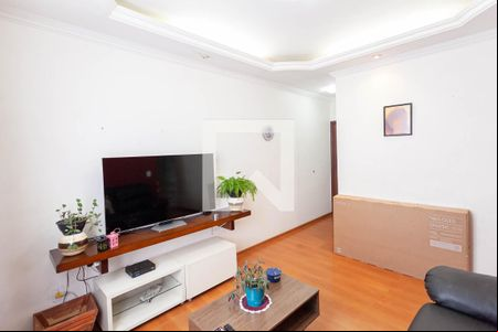 Sala  de apartamento à venda com 3 quartos, 110m² em Paquetá, Belo Horizonte