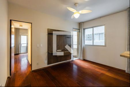 Sala de apartamento à venda com 1 quarto, 43m² em Jardins, São Paulo