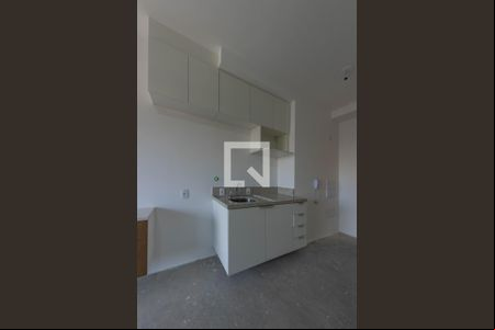 Cozinha/quarto de kitnet/studio para alugar com 1 quarto, 26m² em Jardim Independência, São Paulo