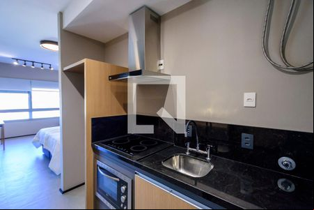 Cozinha de kitnet/studio à venda com 1 quarto, 42m² em Teresopólis, Porto Alegre