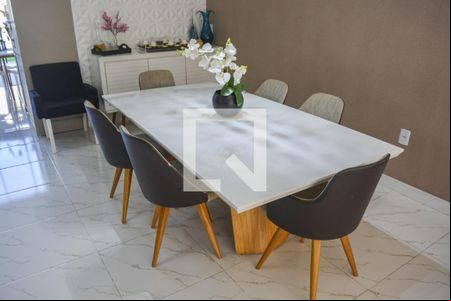 Sala de Jantar de casa para alugar com 3 quartos, 180m² em São João do Rio Vermelho, Florianópolis