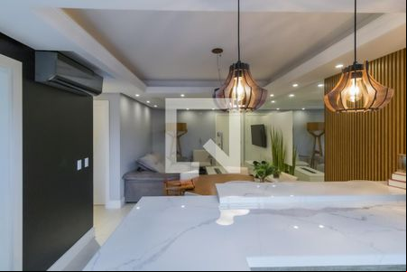 Sala de apartamento à venda com 2 quartos, 93m² em Morro do Espelho, São Leopoldo
