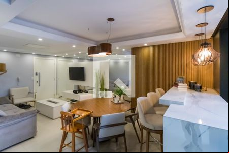 Sala de apartamento à venda com 2 quartos, 93m² em Morro do Espelho, São Leopoldo