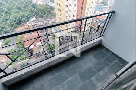 Varanda da Sala de apartamento à venda com 2 quartos, 58m² em Jardim Monte Alegre, Taboão da Serra