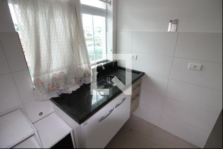 Quarto e Cozinha de kitnet/studio para alugar com 1 quarto, 15m² em Vila Canero, São Paulo