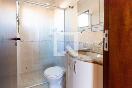 Banheiro da Suíte de casa de condomínio à venda com 3 quartos, 83m² em Vila Formosa, São Paulo