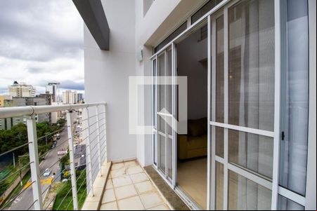 Varanda da Sala de apartamento para alugar com 1 quarto, 61m² em Jardim Residencial Sunset Village, Sorocaba