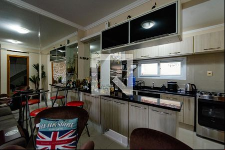 Cozinha de casa de condomínio à venda com 3 quartos, 110m² em Harmonia, Canoas