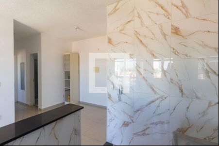 Cozinha  de apartamento à venda com 2 quartos, 48m² em Conceição, Osasco