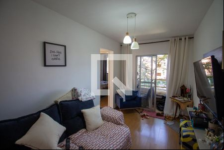 Sala de apartamento para alugar com 2 quartos, 46m² em Vila Raquel, São Paulo
