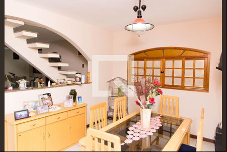 Sala de Jantar de casa à venda com 3 quartos, 330m² em Campanário, Diadema