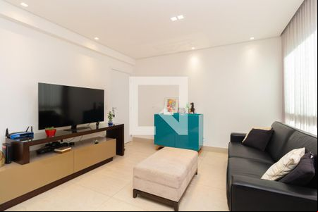Sala de apartamento para alugar com 2 quartos, 70m² em Santo Antônio, Belo Horizonte