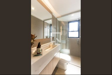 Banheiro de apartamento para alugar com 1 quarto, 35m² em Vila Nova Conceição, São Paulo